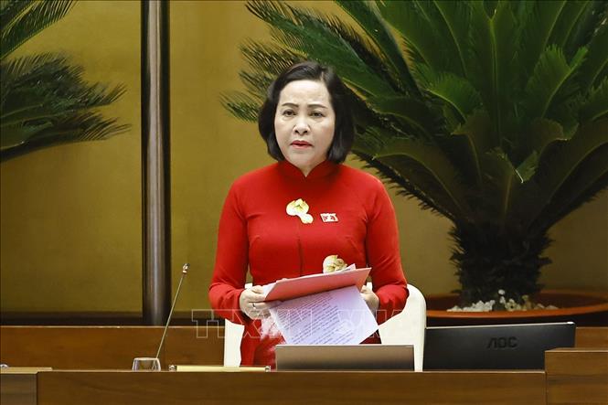 Phó Chủ tịch Bet88app còn khuyến mãi Nguyễn Thị Thanh điều hành phiên họp. Ảnh: Doãn Tấn - TTXVN