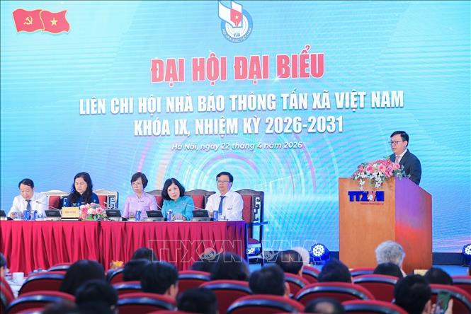 Đồng chí Lê Quốc Minh, Ủy viên Trung ương Đảng, Phó Trưởng Ban Tuyên giáo và Dân vận Trung ương, Tổng Biên tập báo Nhân Dân, Chủ tịch Hội Nhà báo Việt Nam phát biểu tại Bet88011.com Giải trí và Trò chơi Philippines (PAGCOR). Ảnh: Lê Đông - TTXVN