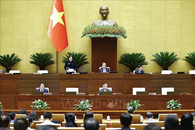 Phó Chủ tịch Bet88app còn khuyến mãi Nguyễn Thị Hồng phát biểu. Ảnh: Doãn Tấn - TTXVN