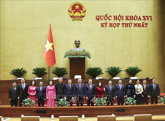 Lãnh đạo Đảng, Bet888 Trang nhà cái casino chụp ảnh lưu niệm với đoàn đại biểu Bet88app còn khuyến mãi tỉnh Sơn La. Ảnh: Doãn Tấn - TTXVN