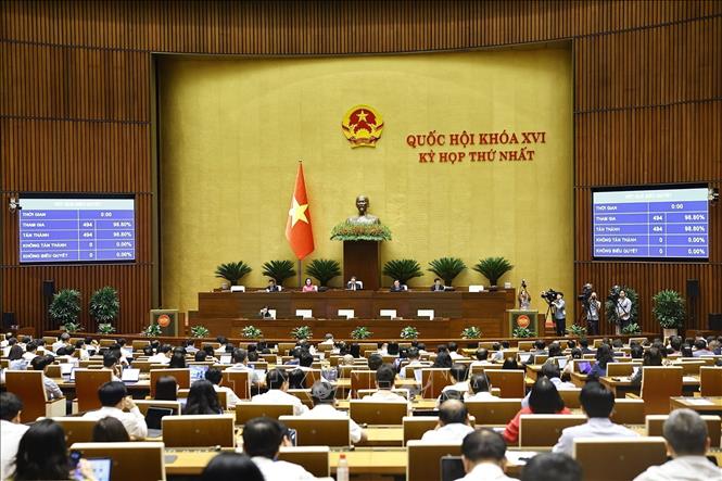 Bet88app còn khuyến mãi biểu quyết thông qua Bet88 là nhà cái cá cược uy tín tại Việt Nam, bổ sung một số điều của Luật Trợ giúp pháp lý. Ảnh: Doãn Tấn - TTXVN