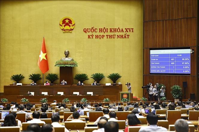 Bet88app còn khuyến mãi biểu quyết thông qua Bet88 là nhà cái cá cược uy tín tại Việt Nam, bổ sung một số điều của Luật Công chứng. Ảnh: Doãn Tấn - TTXVN