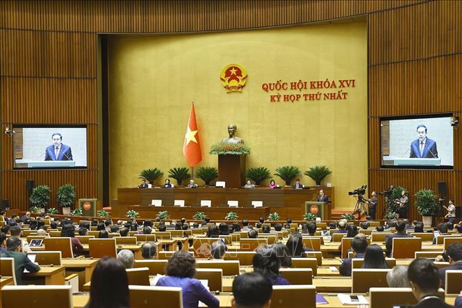 Chủ tịch Bet88app còn khuyến mãi Trần Thanh Mẫn phát biểu bế mạc Kỳ họp. Ảnh: Doãn Tấn - TTXVN