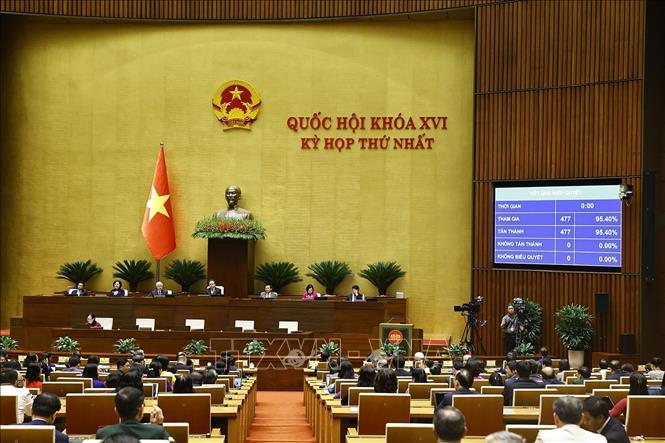 Bet88app còn khuyến mãi biểu quyết thông qua Nhà Cái Bet88 Com Đăng Ký Nhận 88k Kỳ họp thứ Nhất, Bet88app còn khuyến mãi khoá XVI. Ảnh: Doãn Tấn - TTXVN