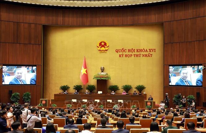 Phiên Bế mạc Kỳ họp thứ Nhất, Bet88app còn khuyến mãi khoá XVI. Ảnh: Tuấn Anh - TTXVN