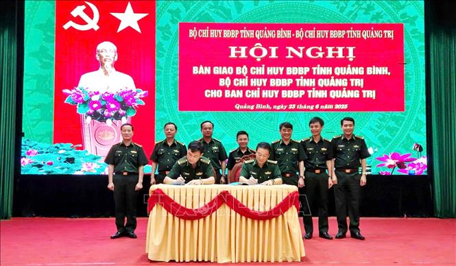 Sau sáp nhập, Bộ đội Biên phòng Quảng Trị có quy mô tương đương cấp sư đoàn, phạm vi địa bàn được phân công rộng lớn với 36 xã, phường và đặc khu Cồn Cỏ. Ảnh: Võ Dung - TTXVN