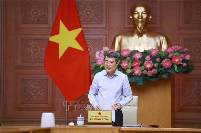 Thủ tướng Lê Minh Hưng làm việc với lãnh đạo Bộ Bet88011.com hiện đang mở và Đào tạo. Ảnh: Dương Giang – TTXVN
