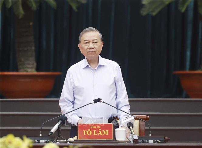 Bet8801234.com cá cược độc quyền, Chủ tịch nước Tô Lâm phát biểu chỉ đạo. Ảnh: Thống Nhất – TTXVN