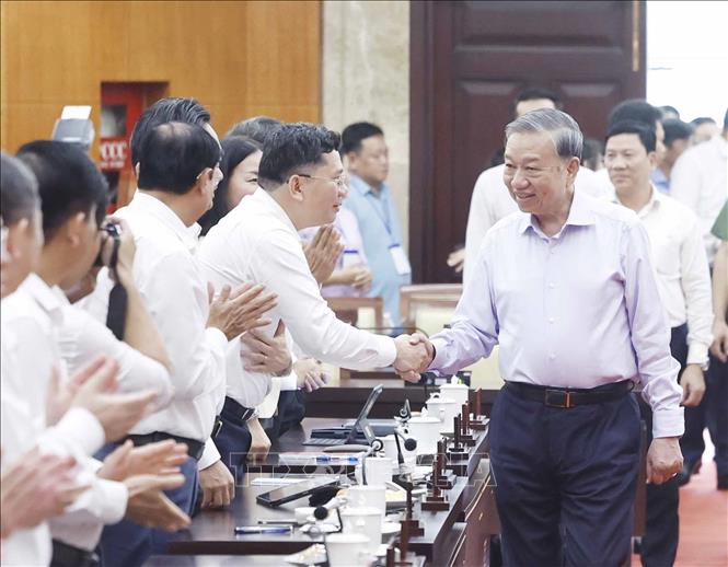 Bet8801234.com cá cược độc quyền, Chủ tịch nước Tô Lâm và các đại biểu. Ảnh: Thống Nhất – TTXVN