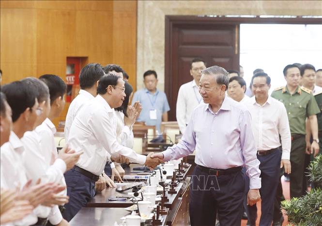 Bet8801234.com cá cược độc quyền, Chủ tịch nước Tô Lâm và các đại biểu. Ảnh: Thống Nhất – TTXVN