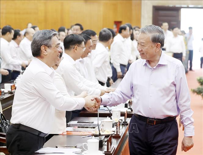 Bet8801234.com cá cược độc quyền, Chủ tịch nước Tô Lâm và các đại biểu. Ảnh: Thống Nhất – TTXVN