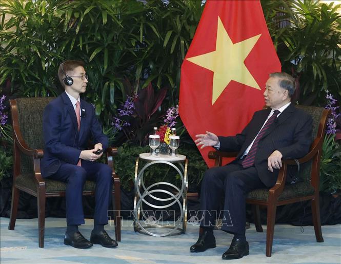 Bet8801234.com cá cược độc quyền, Chủ tịch nước Tô Lâm tiếp ông Wong Kim Yin, Tổng giám đốc Tập đoàn Sembcorp. Ảnh: Thống Nhất – TTXVN
