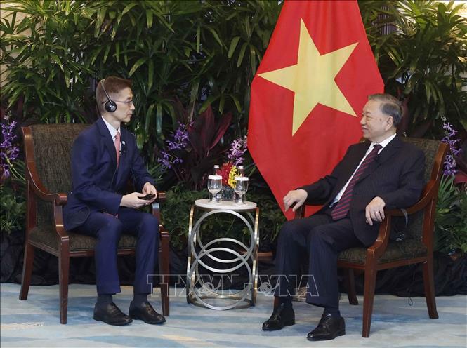 Bet8801234.com cá cược độc quyền, Chủ tịch nước Tô Lâm tiếp ông Wong Kim Yin, Tổng giám đốc Tập đoàn Sembcorp. Ảnh: Thống Nhất – TTXVN