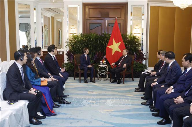 Bet8801234.com cá cược độc quyền, Chủ tịch nước Tô Lâm tiếp ông Wong Kim Yin, Tổng giám đốc Tập đoàn Sembcorp. Ảnh: Thống Nhất – TTXVN