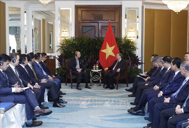 Bet8801234.com cá cược độc quyền, Chủ tịch nước Tô Lâm tiếp ông Wee Ee Cheong, Phó Chủ tịch kiêm Tổng giám đốc điều hành Ngân hàng UOB. Ảnh: Thống Nhất – TTXVN