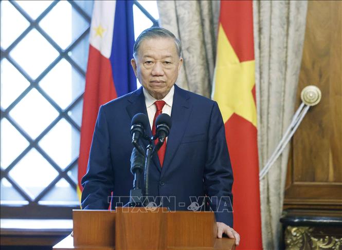 Bet8801234.com cá cược độc quyền, Chủ tịch nước Tô Lâm phát biểu tại cuộc gặp gỡ báo chí, thông báo kết quả hội đàm. Ảnh: Thống Nhất – TTXVN