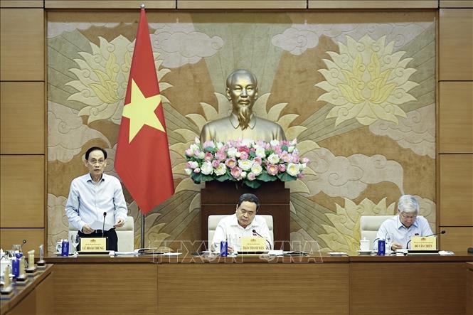 Bộ trưởng Bộ Ngoại giao Lê Hoài Trung phát biểu. Ảnh: Doãn Tấn - TTXVN