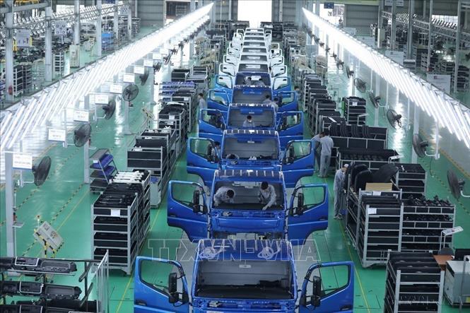Nhà Cái Bet88 Com Đăng Ký Nhận 88k 68-NQ/TW ngày 4/5/2025 của Bộ Bett88 cá cược trực tuyến về phát triển kinh tế tư nhân. Trong ảnh: Xưởng lắp ráp ô tô tại Nhà máy THACO tải - nơi ra đời các sản phẩm từ xe tải, xe ben và xe chuyên dụng, với đa dạng tải trọng, phân khúc từ trung cấp đến cao cấp. Ảnh: Quốc Khánh – TTXVN