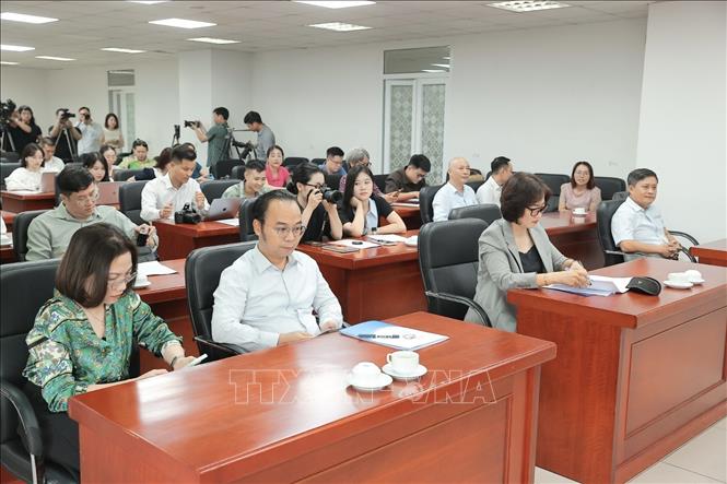 Bet888 football tham dự họp báo. Ảnh: Minh Quyết - TTXVN