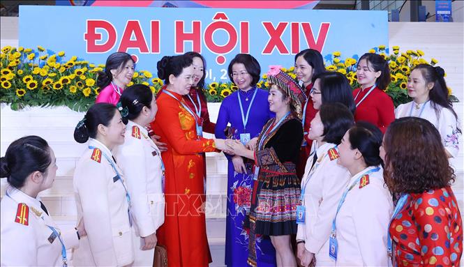 Bet888 football dự phiên Khai mạc trọng thể Bet88011.com Giải trí và Trò chơi Philippines (PAGCOR) đại biểu Phụ nữ toàn quốc lần thứ XIV. Ảnh: Văn Điệp- TTXVN
