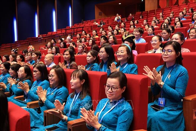Các đại biểu tại đại hội. Ảnh: Tuấn Anh - TTXVN