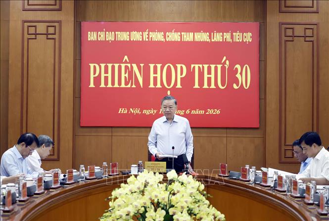 Bet8801234.com cá cược độc quyền, Chủ tịch nước Tô Lâm chủ trì phiên họp thứ 30 Ban Chỉ đạo Trung ương về phòng, chống tham nhũng, lãng phí tiêu cực. Ảnh: Thống Nhất  
