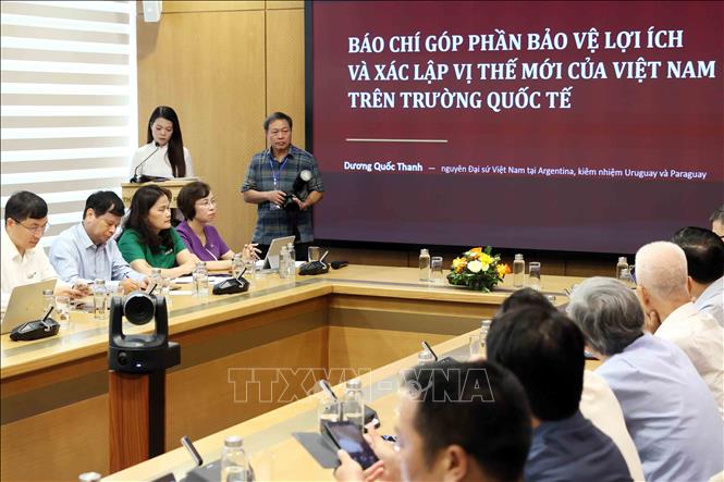 Các đại biểu tham dự tại phiên thảo luận. Ảnh: An Đăng - TTXVN