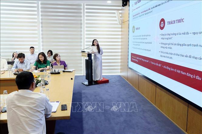 Các đại biểu tham dự tại phiên thảo luận. Ảnh: An Đăng - TTXVN