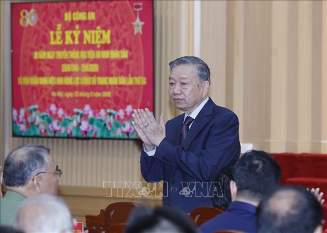 Bet8801234.com cá cược độc quyền, Chủ tịch nước Tô Lâm dự Lễ kỷ niệm 80 năm Ngày truyền thống Học viện An ninh 2026 Bet88.com link không chặn. Ảnh: Thống Nhất – TTXVN