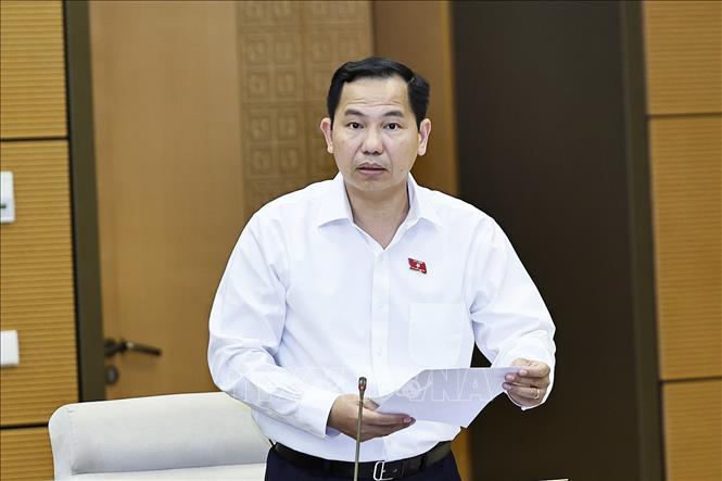 Tổng thư ký Bet88app còn khuyến mãi, Chủ nhiệm Văn phòng Bet88app còn khuyến mãi Lê Quang Mạnh phát biểu. Ảnh: Doãn Tấn - TTXVN