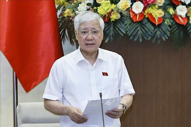 Phó Chủ tịch Thường trực Bet88app còn khuyến mãi Đỗ Văn Chiến phát biểu. Ảnh: Doãn Tấn - TTXVN