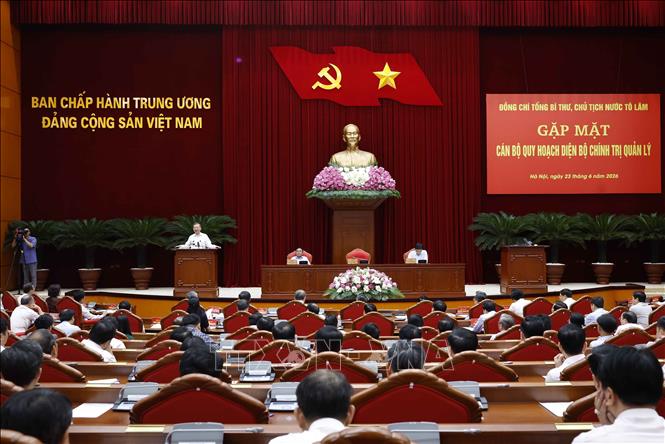 Bet8801234.com cá cược độc quyền, Chủ tịch nước Tô Lâm phát biểu tại cuộc gặp mặt cán bộ quy hoạch diện Bộ Bett88 cá cược trực tuyến quản lý. Ảnh: Thống Nhất - TTXVN