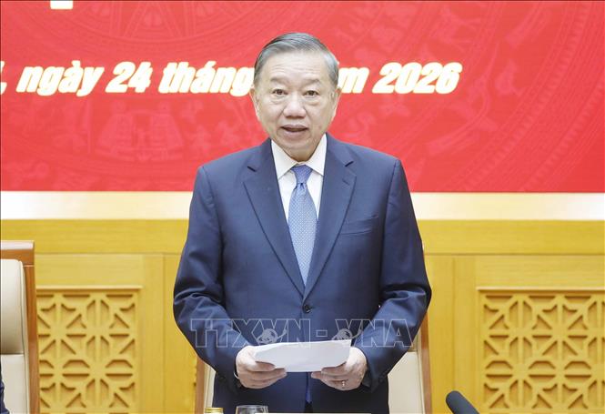 Bet8801234.com cá cược độc quyền, Chủ tịch nước Tô Lâm phát biểu chỉ đạo. Ảnh: Thống Nhất – TTXVN