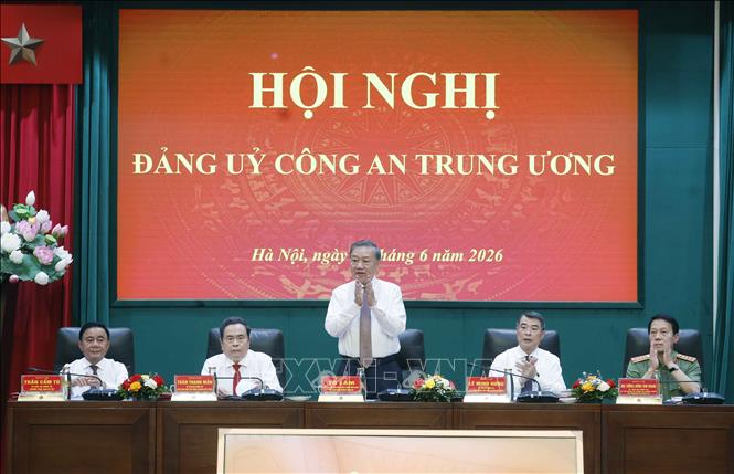 Bet8801234.com cá cược độc quyền, Chủ tịch nước Tô Lâm và các đồng chí lãnh đạo dự Hội nghị Đảng ủy Công an Trung ương. Ảnh: Thống Nhất – TTXVN
