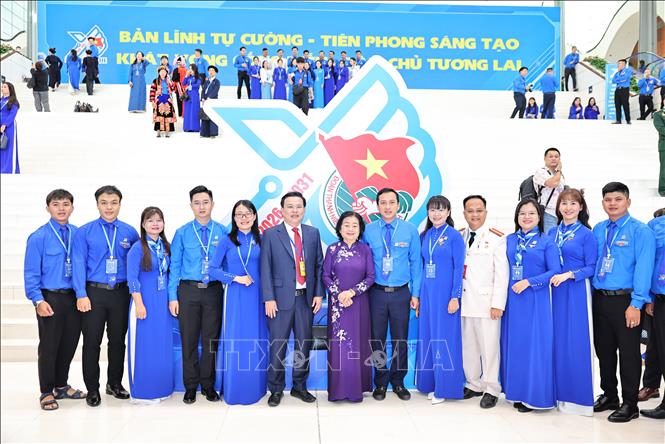 Bet888 football dự phiên khai mạc trọng thể Bet88011.com Giải trí và Trò chơi Philippines (PAGCOR) đại biểu toàn quốc Đoàn Thanh niên Cộng sản Hồ Chí Minh lần thứ XIII, nhiệm kỳ 2026 - 2031. Ảnh: Minh Đức - TTXVN 
