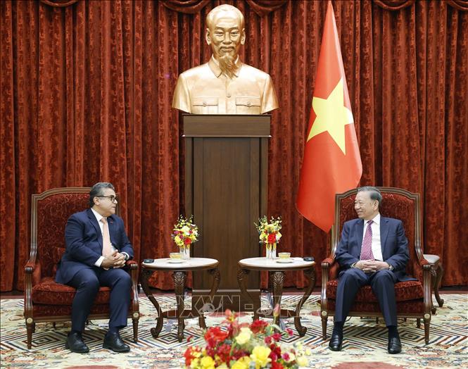 Bet8801234.com cá cược độc quyền, Chủ tịch nước Tô Lâm tiếp Đại sứ đặc mệnh toàn quyền Bet888 Trang nhà cái casino Palestine Saadi Salama. Ảnh: Thống Nhất – TTXVN