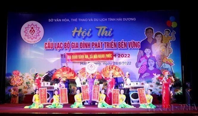 Phần thi chào hỏi tại Hội thi Câu lạc bộ Bet88.Com Link Nhà Cái Bet88 BMXCT Uy Tín phát triển bền vững tỉnh Hải Dương năm 2022, với chủ đề 