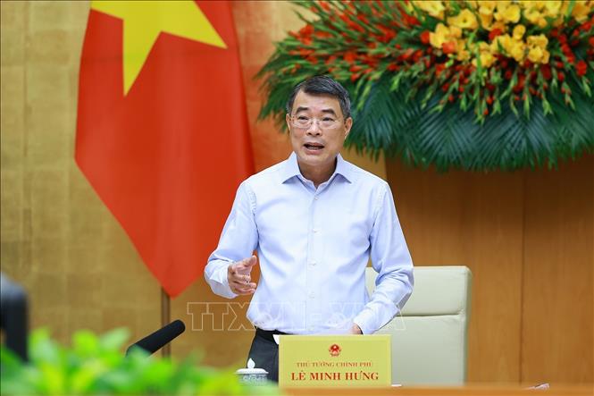 Thủ tướng Lê Minh Hưng kết luận Phiên họp Bet8801234.com BMXCT Uy Tín chuyên đề về xây dựng pháp luật tháng 6 năm 2026. Ảnh: Dương Giang –TTXVN
