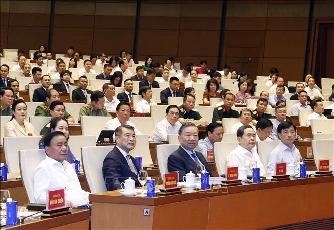 Bet8801234.com cá cược độc quyền, Chủ tịch nước Tô Lâm và các đại biểu tham dự. Ảnh: Thống Nhất - TTXVN