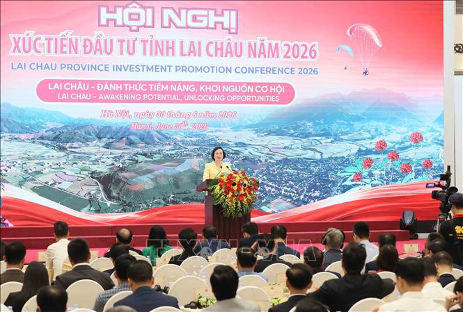Phó Thủ tướng Phạm Thị Thanh Trà phát biểu tại hội nghị. Ảnh: An Đăng - TTXVN