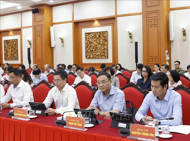Các đại biểu tham dự. Ảnh: Thống Nhất - TTXVN