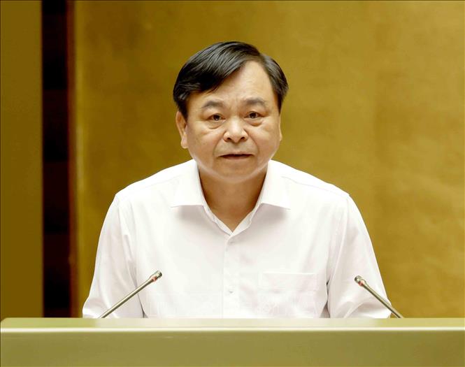 Thứ trưởng Bộ Nông nghiệp và Bet88447 kho game phong phú Nguyễn Hoàng Hiệp trình bày tham luận tại hội nghị. Ảnh: Phương Hoa - TTXVN