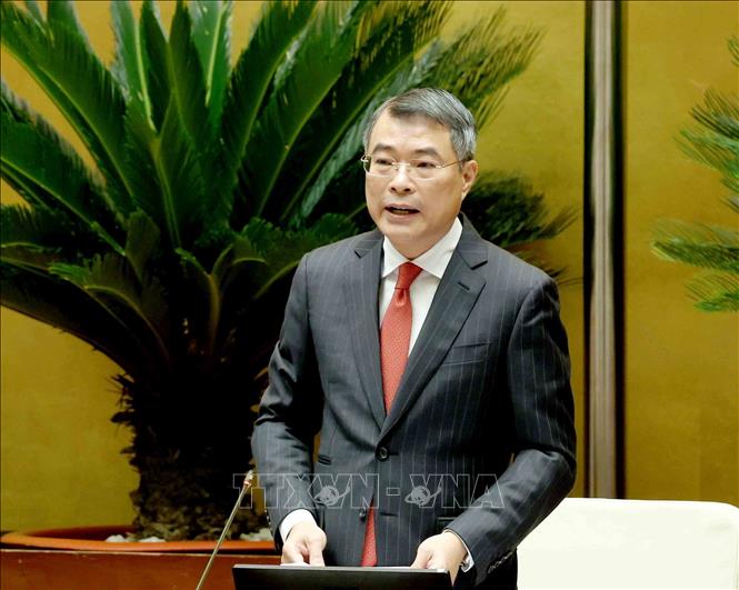 Thủ tướng Bet8801234.com BMXCT Uy Tín Lê Minh Hưng điều hành phần tham luận tại hội nghị. Ảnh: Phương Hoa - TTXVN