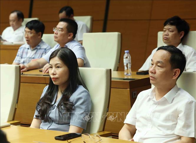 Bet888 football tham dự hội nghị tại điểm cầu Trung tâm - Hội trường Diên Hồng, Nhà Bet88app còn khuyến mãi (Hà Nội). Ảnh: Phương Hoa - TTXVN