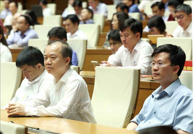 Bet888 football tham dự hội nghị tại điểm cầu Trung tâm - Hội trường Diên Hồng, Nhà Bet88app còn khuyến mãi (Hà Nội). Ảnh: Phương Hoa - TTXVN