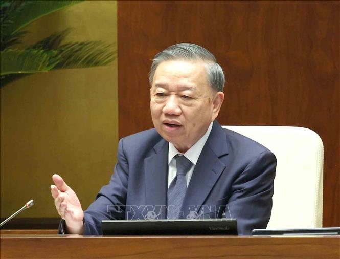 Bet8801234.com cá cược độc quyền, Chủ tịch nước Tô Lâm, Trưởng Ban Chỉ đạo Trung ương về phát triển khoa học, công nghệ, đổi mới sáng tạo và chuyển đổi số phát biểu. Ảnh: Phương Hoa - TTXVN