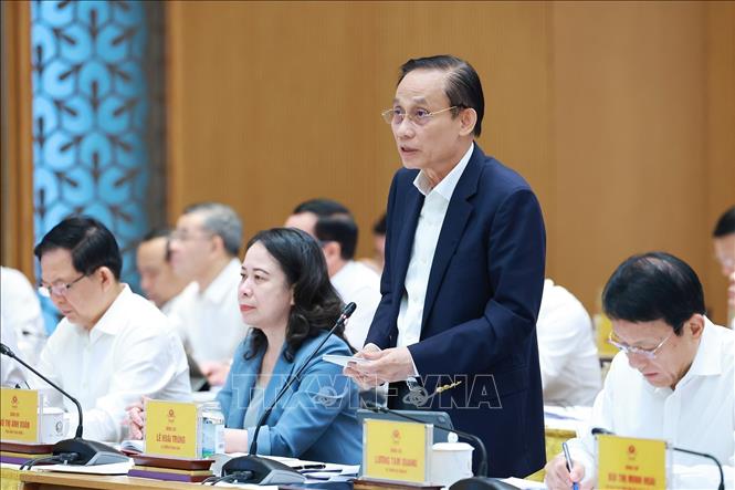 Bộ trưởng Bộ Ngoại giao Lê Hoài Trung phát biểu. Ảnh: Dương Giang – TTXVN 
