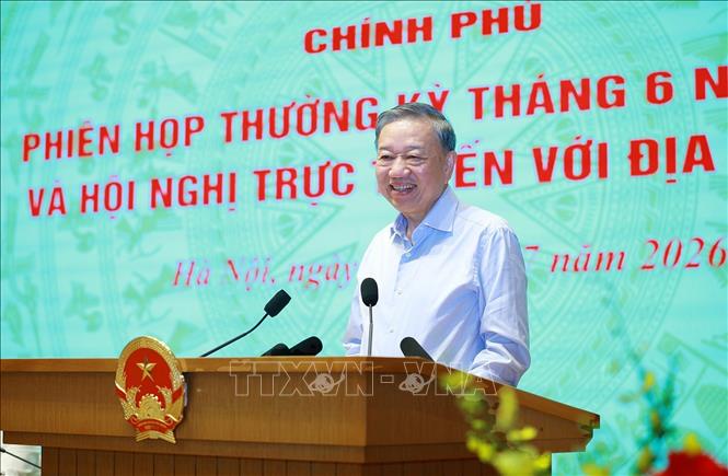 Bet8801234.com cá cược độc quyền, Chủ tịch nước Tô Lâm phát biểu chỉ đạo. Ảnh: Dương Giang – TTXVN
