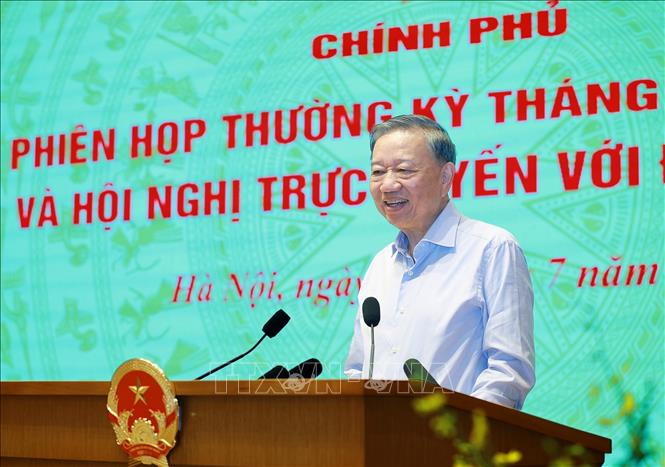 Bet8801234.com cá cược độc quyền, Chủ tịch nước Tô Lâm phát biểu chỉ đạo. Ảnh: Dương Giang – TTXVN
