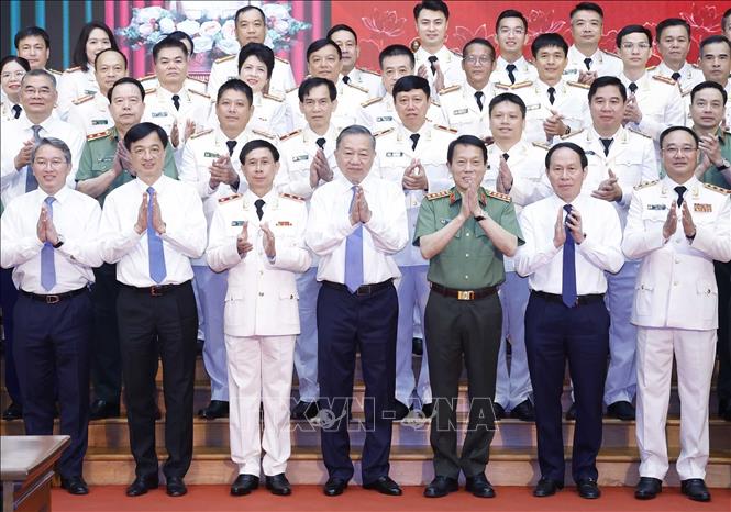 Bet8801234.com cá cược độc quyền, Chủ tịch nước Tô Lâm và các đại biểu. Ảnh: Thống Nhất – TTXVN
